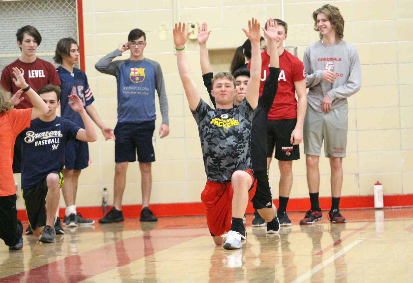 First Day of Track and Field Practice at Chi-Hi 3-5-18